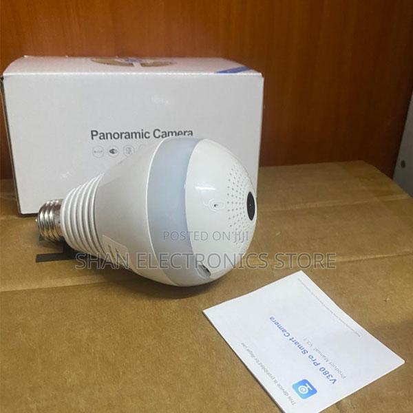 360° Panoramic Wifi CCTV Bulb – Smart Home Security Camera - main view