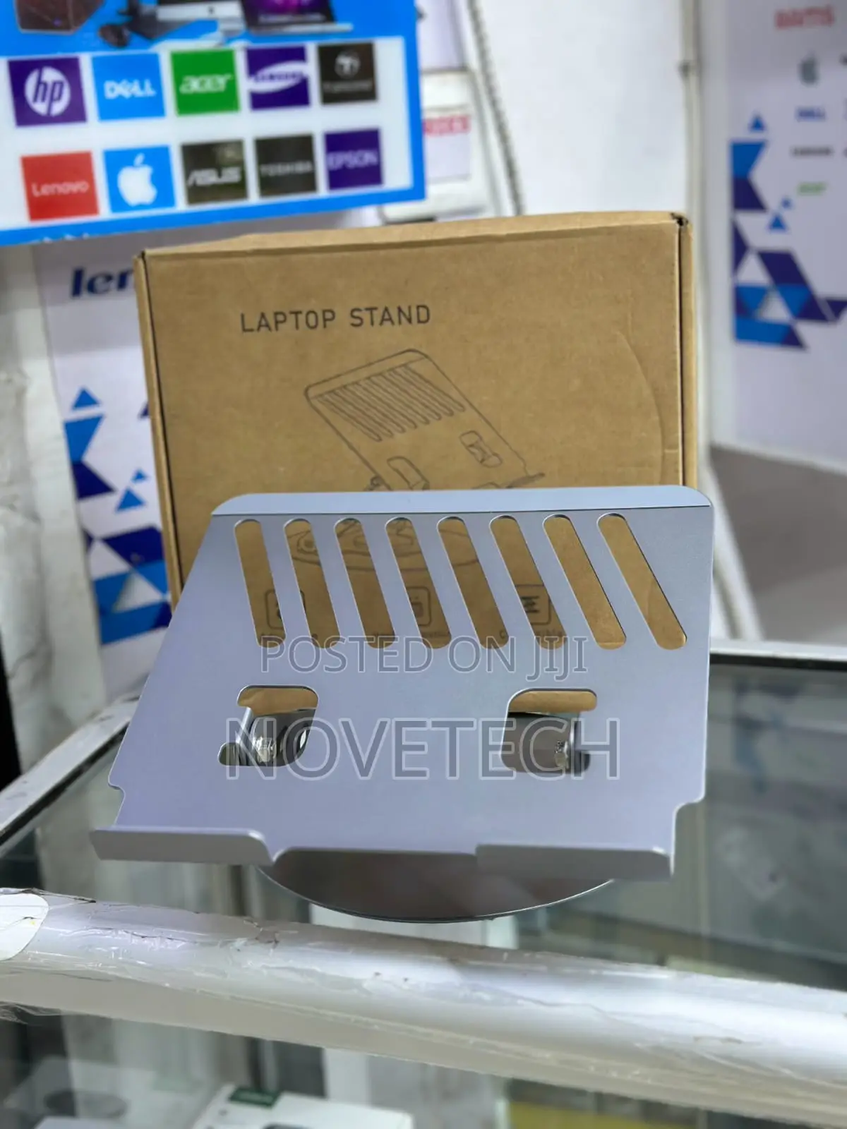 Laptop Stand, 360° Rotating Foldable Adjustable Computer Stand
