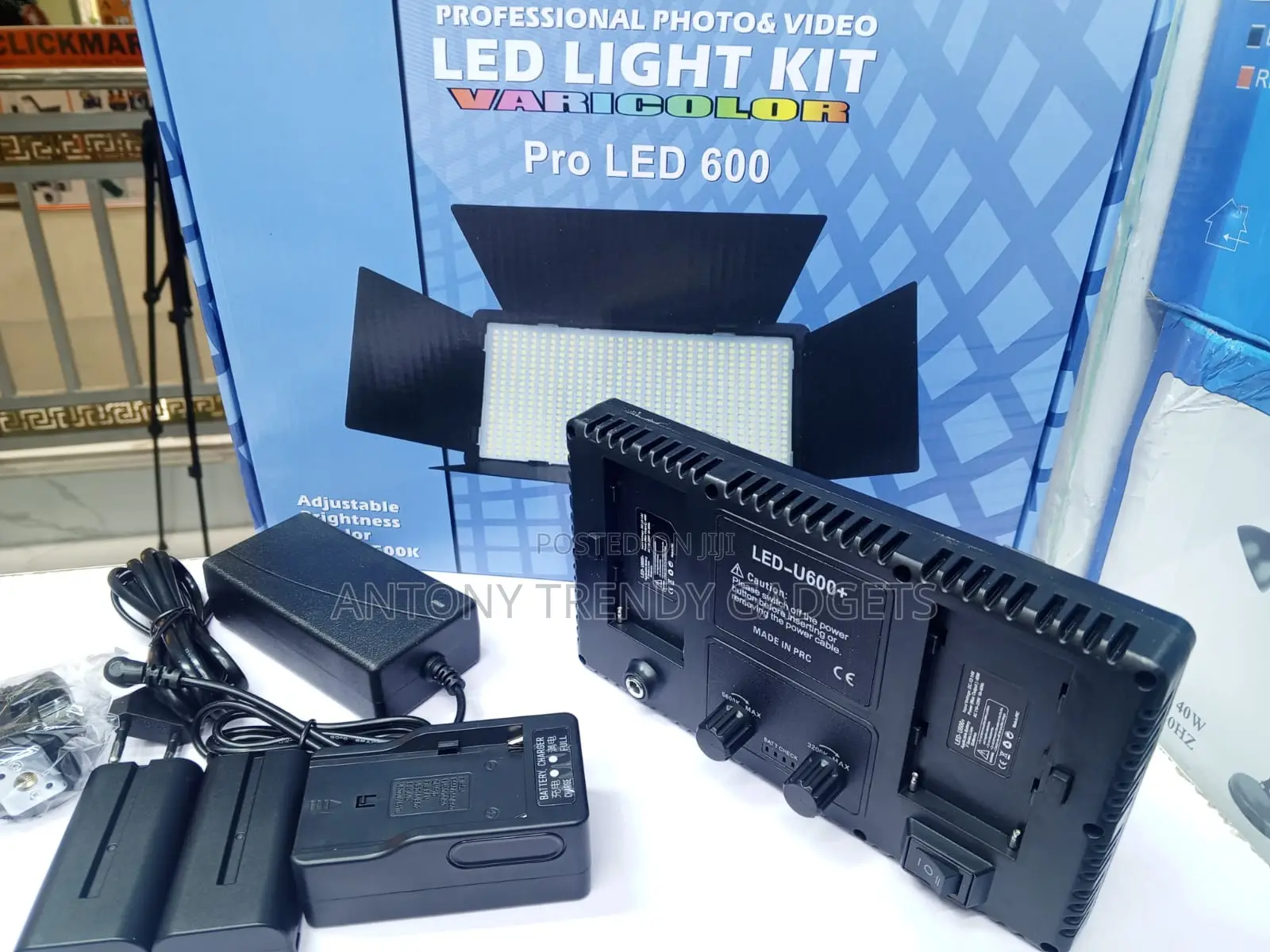 Led U600+ Bi-Color Photography Video Light Adjustable Bright