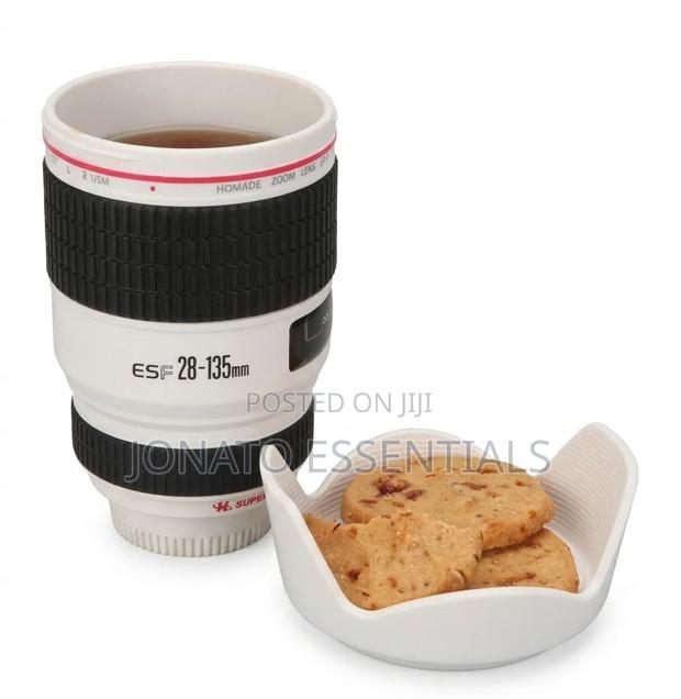 Camera Lens Mug Stainless Steel Insulated Thermos Cup - thumbnail 3