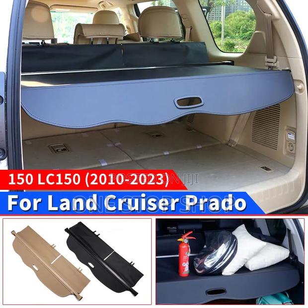 Baije /Black Retractable Boot Cover for Prado 150