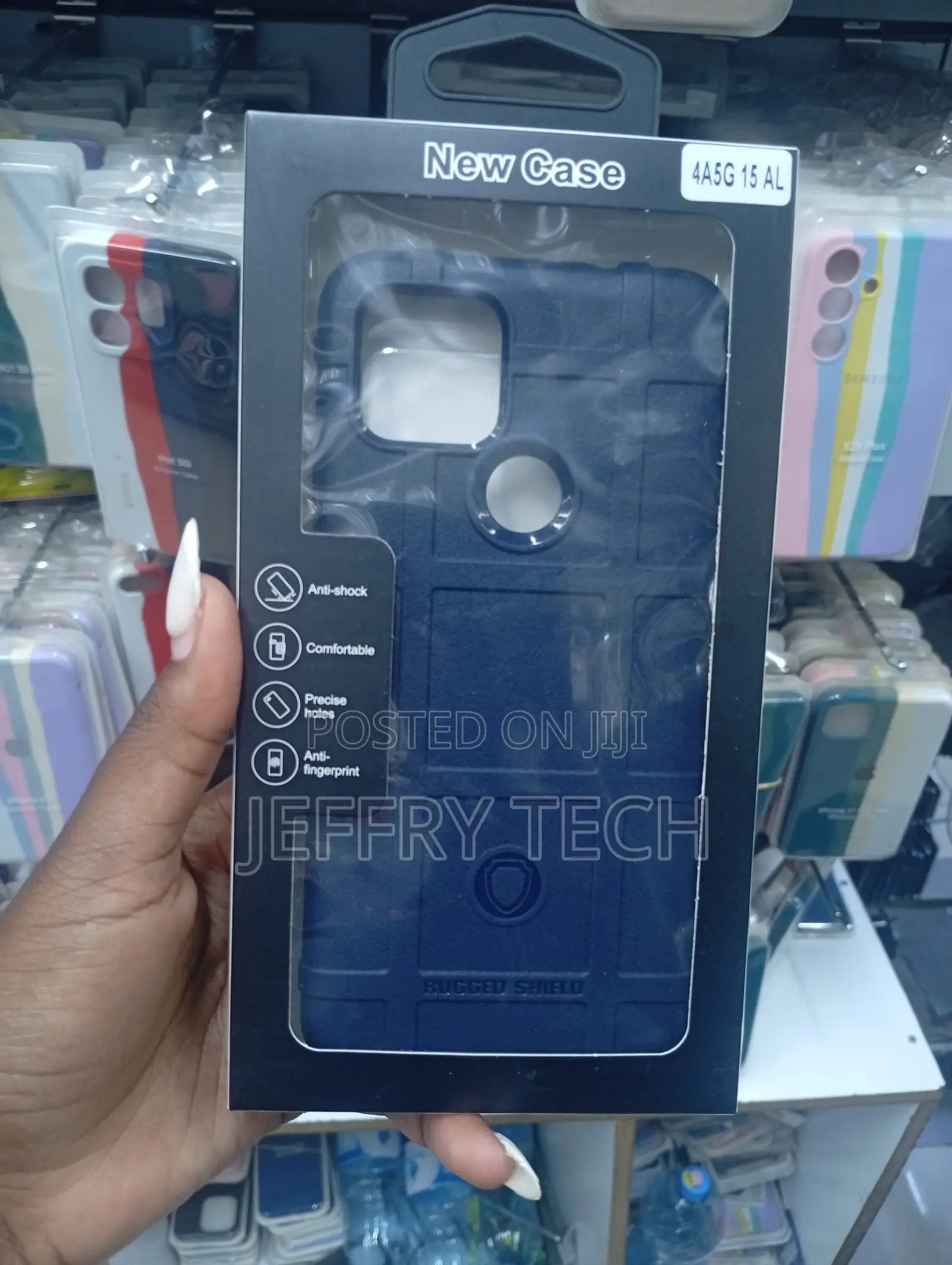 Google Pixel 4a 5g or Pixel 5a 5g Rugged Shield Protective Case