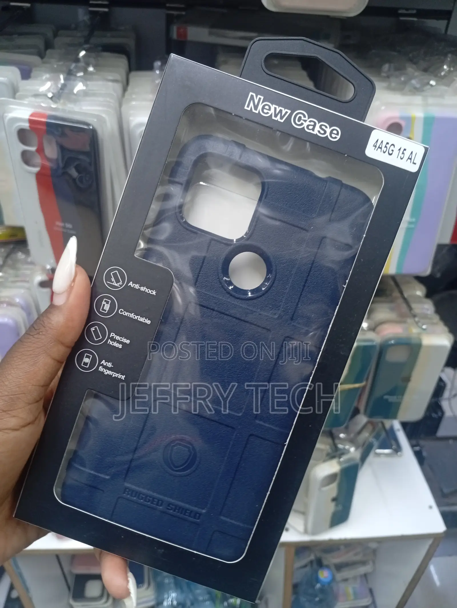 Google Pixel 4a 5g or Pixel 5a 5g Rugged Shield Protective Case