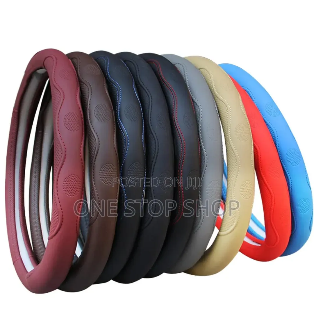 Leather 38cm Antislip,Sweat Absorbents, Breatheable Steer Cover