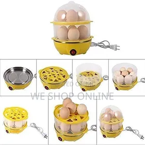 Double Egg Boiler for 14 Eggs