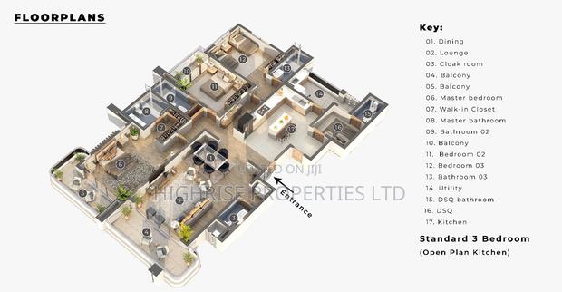 3bdrm Apartment in The Address, Nyali for sale - thumbnail 4