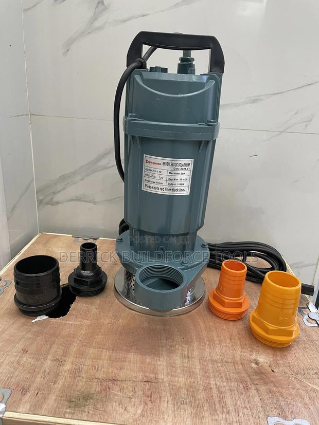 Premier Brushless Dc Solar Pump 72v 1100w 20m Head