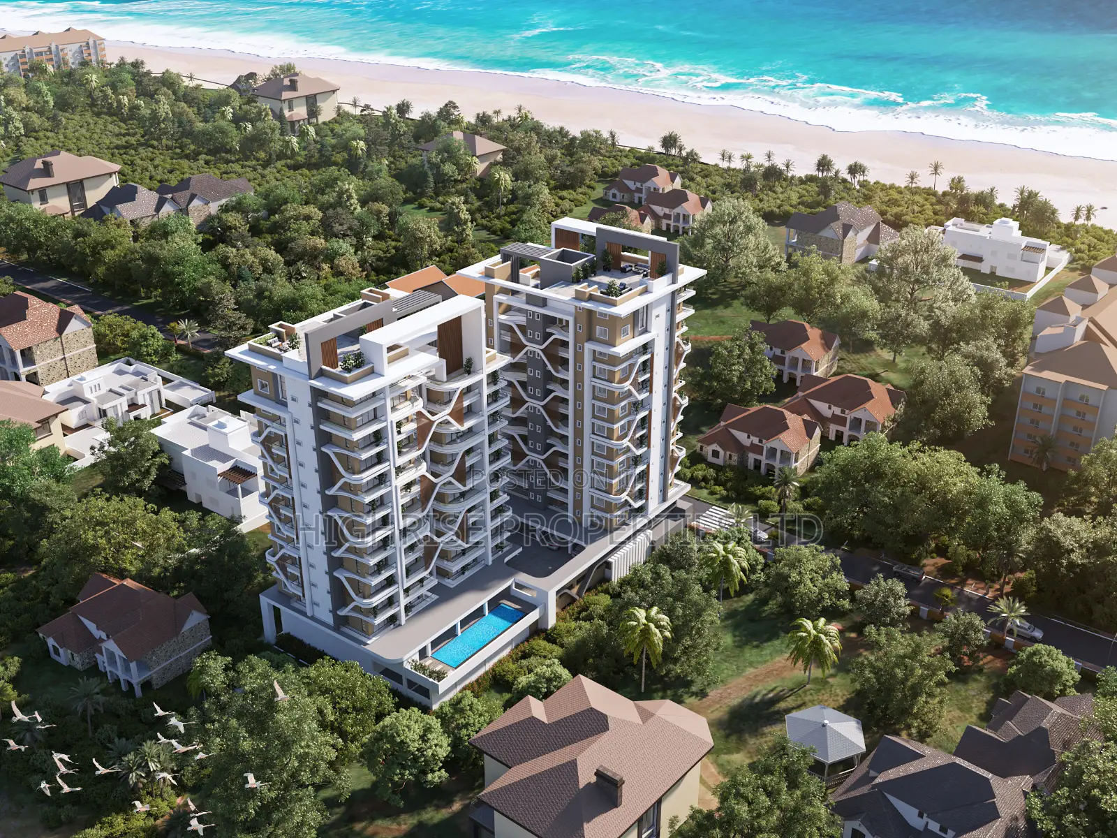 3bdrm Apartment in The Address, Nyali for sale