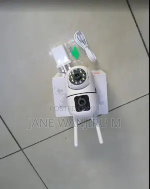 ~~ Wall Mount Bulb Dual Lens Wifi Camera