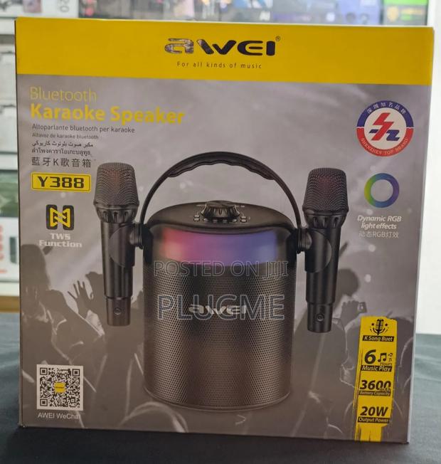 Awei Y388 20w Bluetooth Karaoke Speaker
