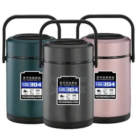 304 Stainless Steel Vacuum Thermal Lunch Box - Hk