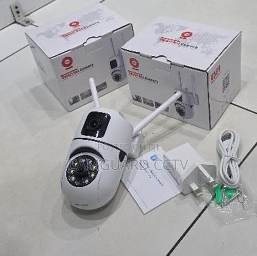 Indoor Dual Lens Cctv Camera Wireless – V380 Pro, Night Vision, Type-c