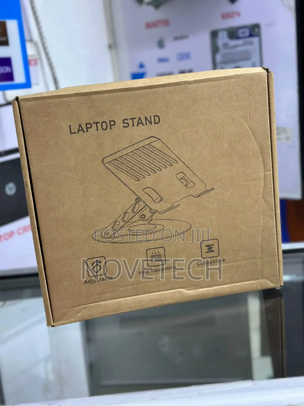 Rotating Height Adjustable Aluminum Laptop Stand