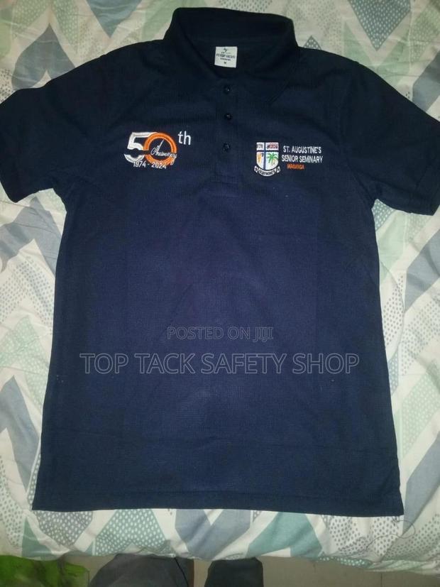 Branded Navy Blue Polo T-Shirt