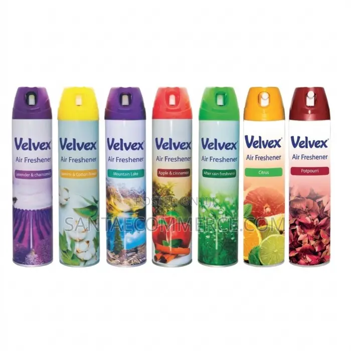 Velvex Air Freshener 1pc 300ml Premium Fragrance Range