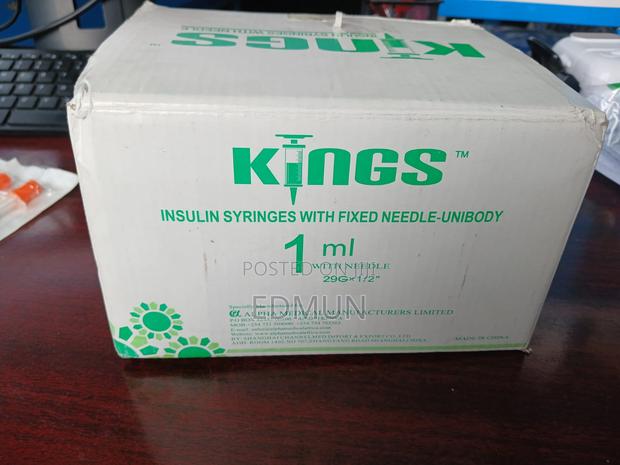 Insulin Syringes With Fixed Needle-Unbody - thumbnail 2