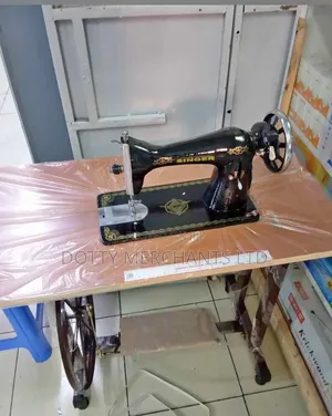 Singer Sewing Machine With Table