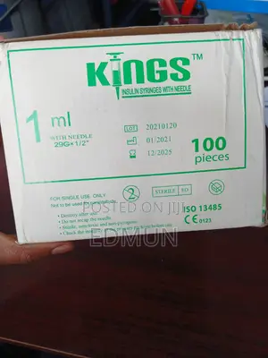Insulin Syringes With Fixed Needle-Unbody