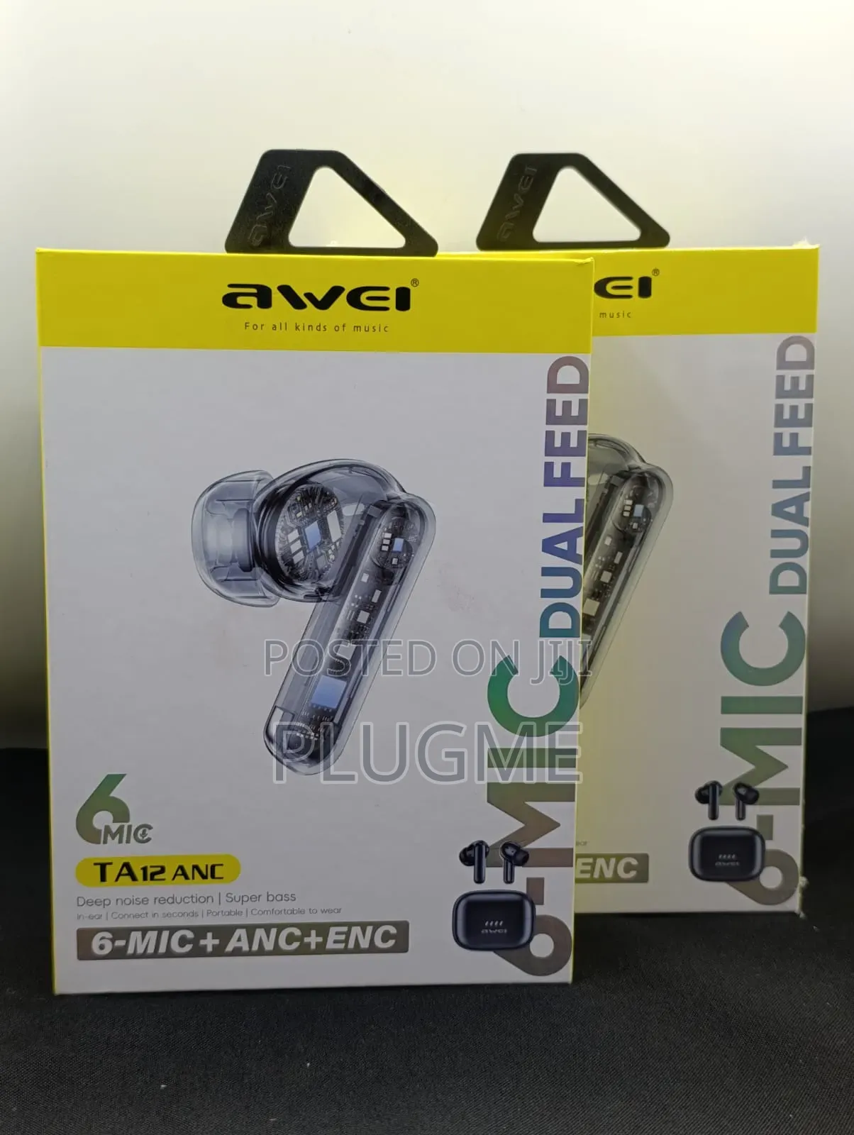 Awei Ta12 Anc Wireless Earbuds Bluetooth 5.4