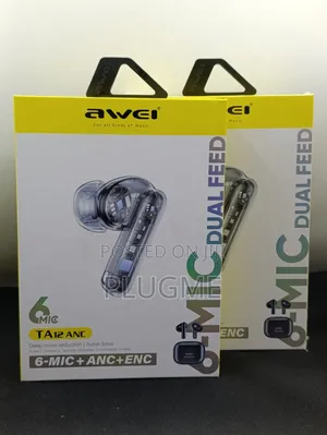 Awei Ta12 Anc Wireless Earbuds Bluetooth 5.4