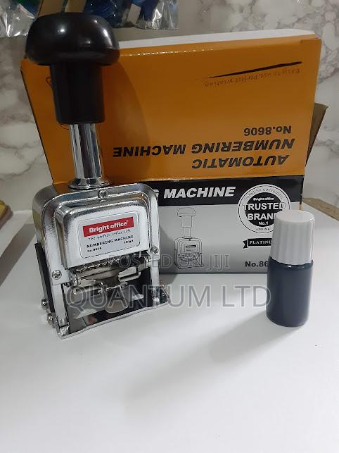 Numbering Machine 6/8 Digit