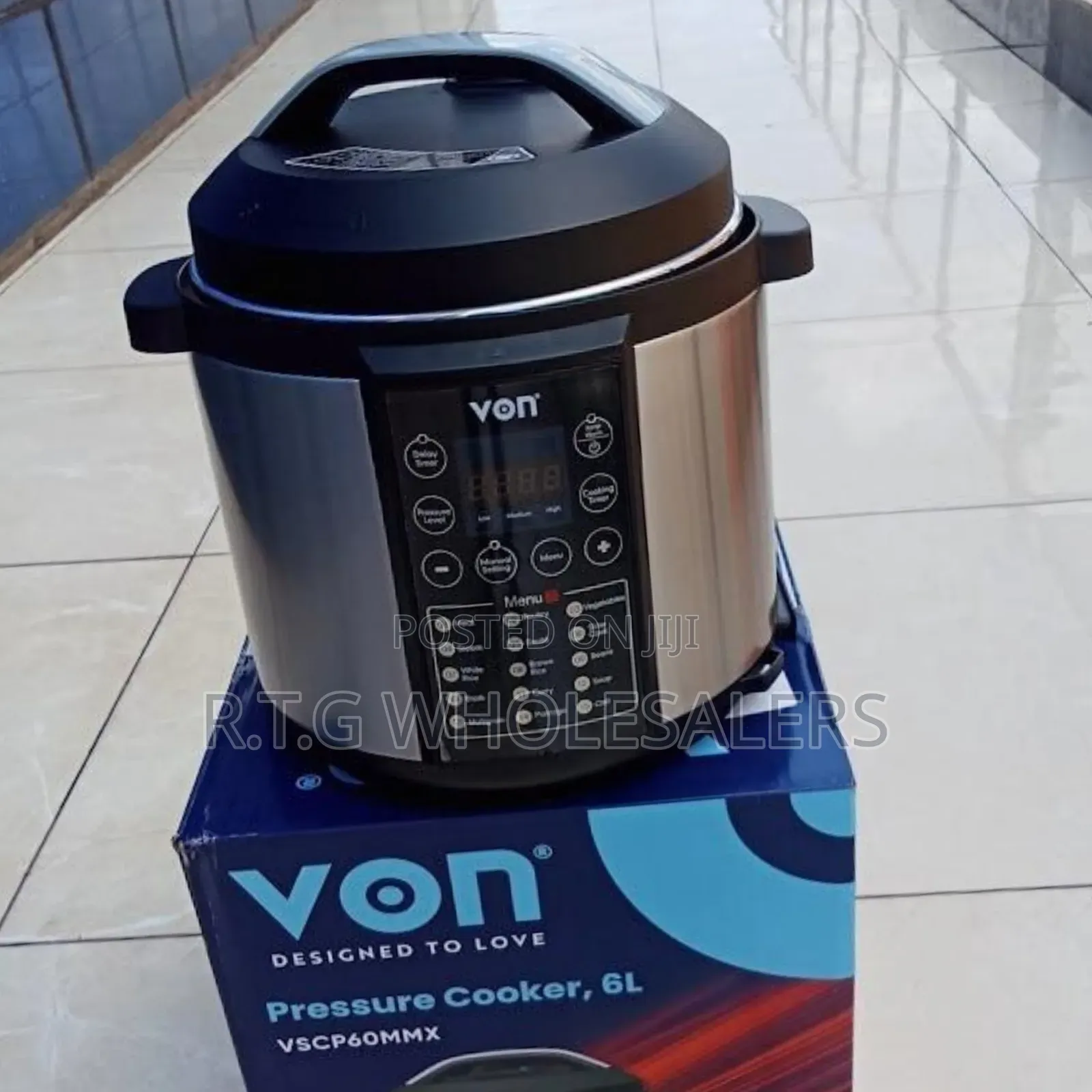 Von 6l Pressure Cooker – Durable Fast Cooking