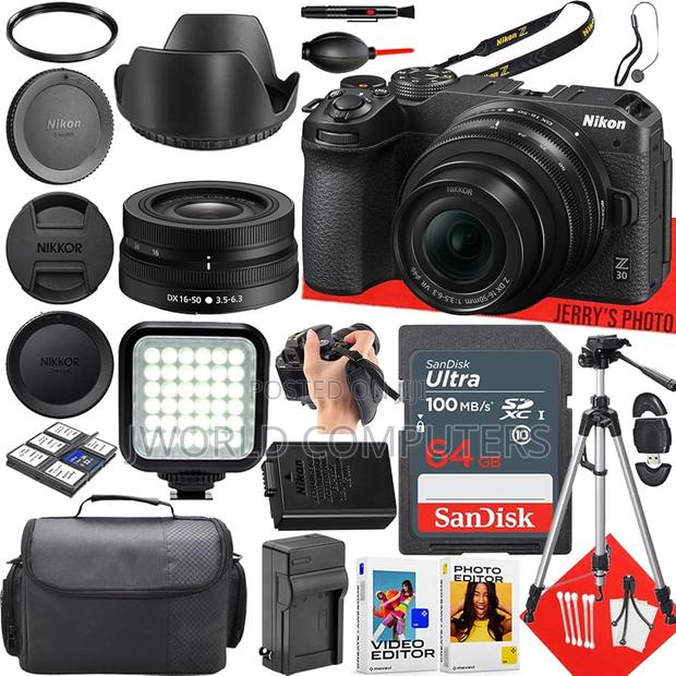 Nikon Z30 Mirrorless 16-50mm F3.5-6.3 Vr Lens