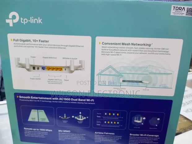 Tp Link Ac1900 Archer Router. 1900mbps Speed - thumbnail 2