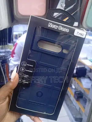 Google Pixel 7 Pro Blue Rugged Shield Shockproof Case