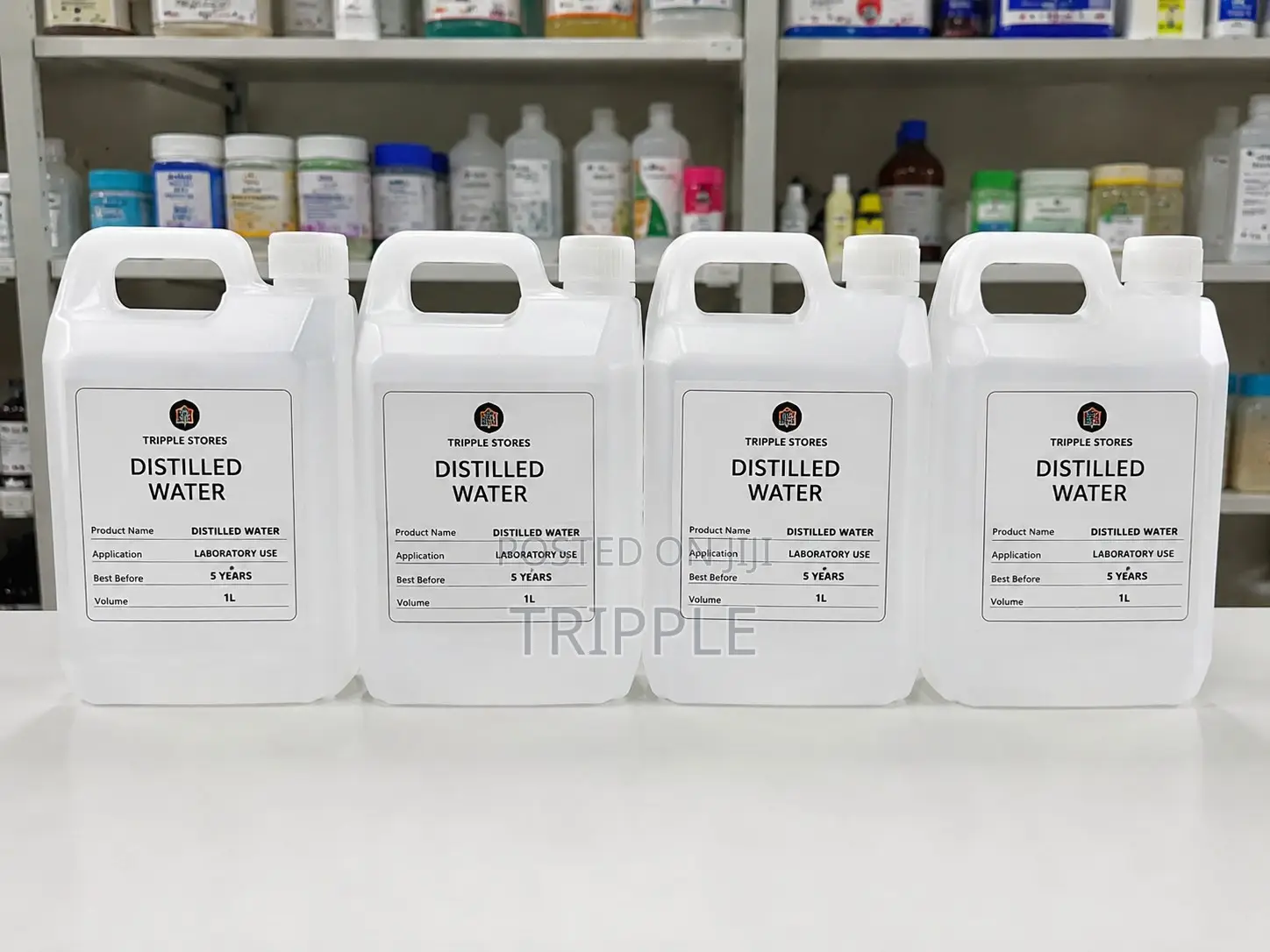 Distilled Water, Dionised Water