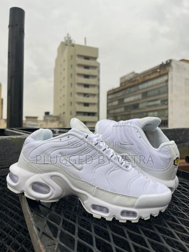 Nike Tn Sneakers in "Tripple White Colourway"
