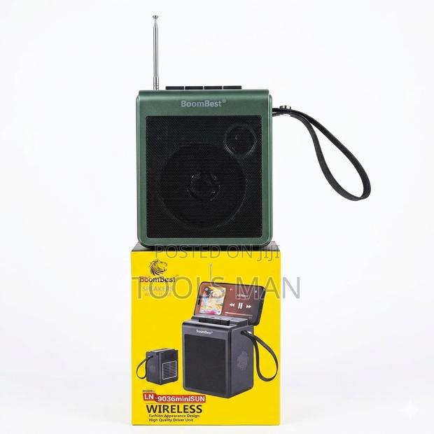 Boombest Ln-9036minisun Wireless Solar Speaker-Super Bass Fm Radio
