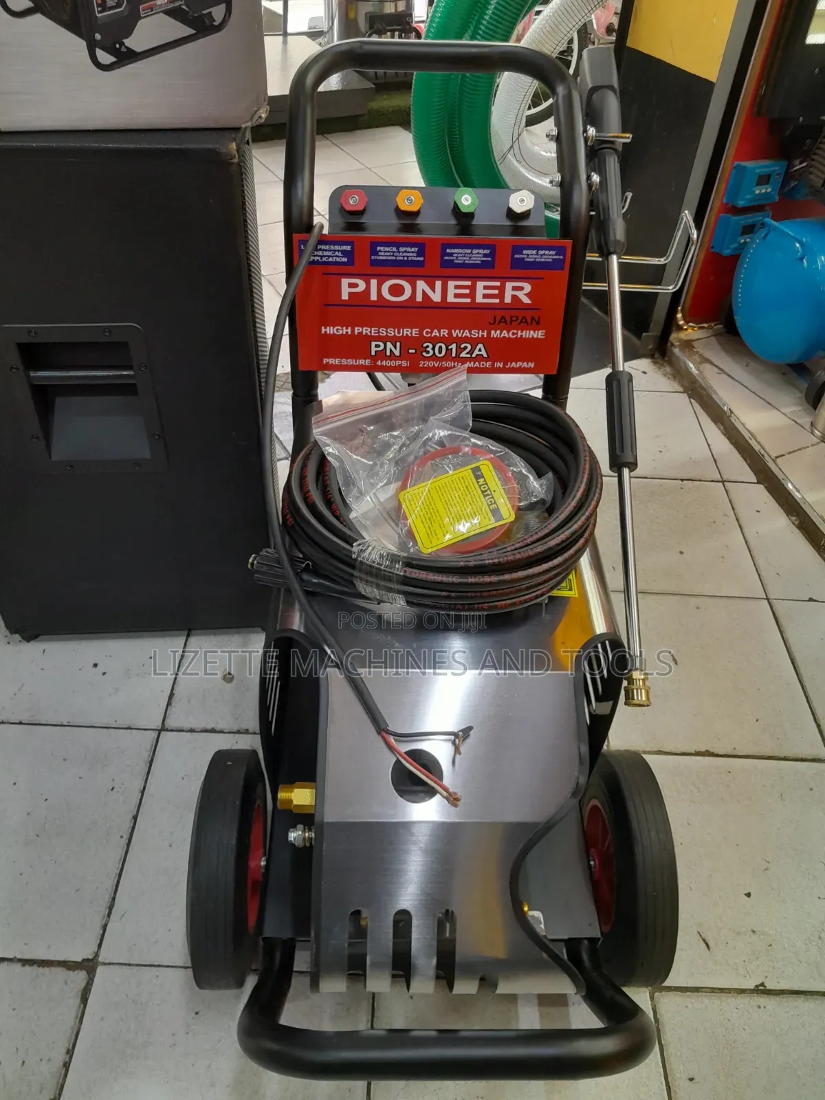 4400psi Pioneer High Pressure Car Wash Machine/ Pressure Washer