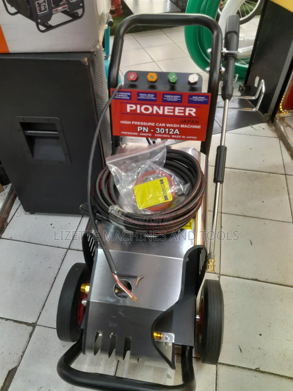 4400psi Pioneer High Pressure Car Wash Machine/ Pressure Washer