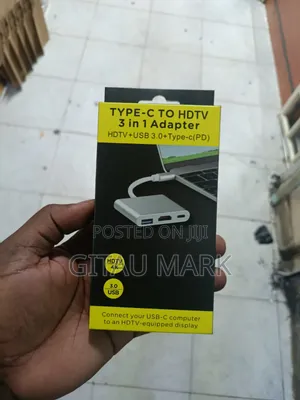 Type C to HDTV 3 in 1 Adapter