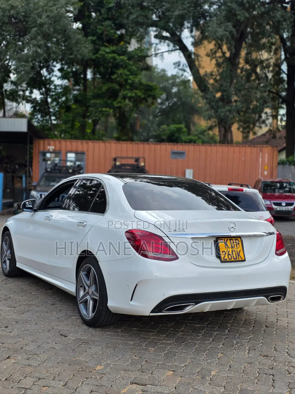 Mercedes-Benz C200 2017 White