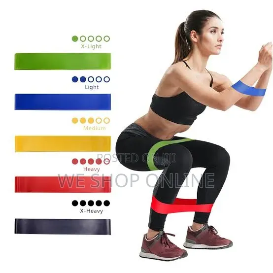 5pcs Resistant Power Bands