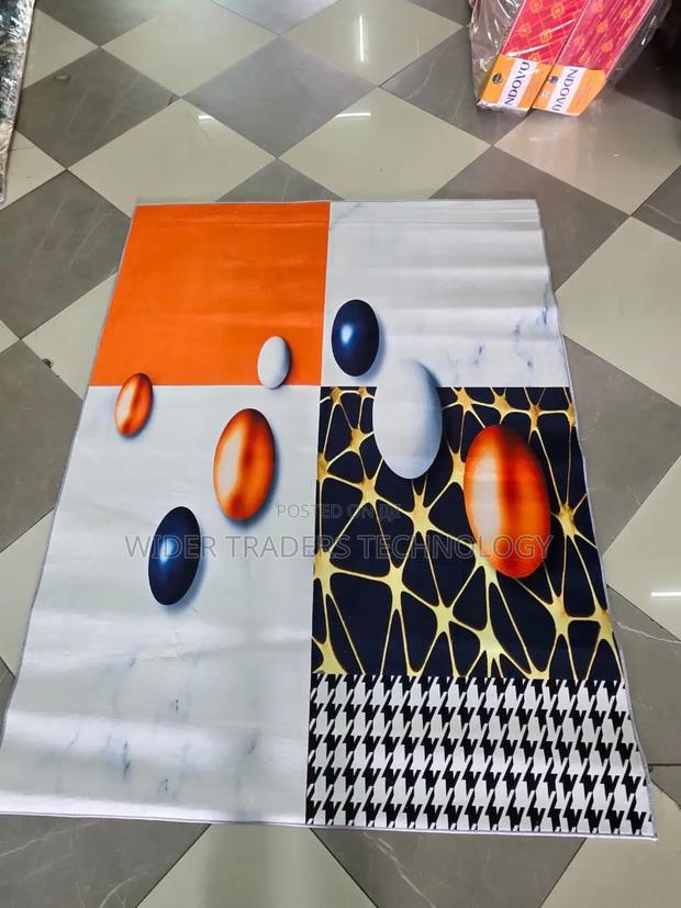 Hd Carpet Rug With 3d Design Elements - main view