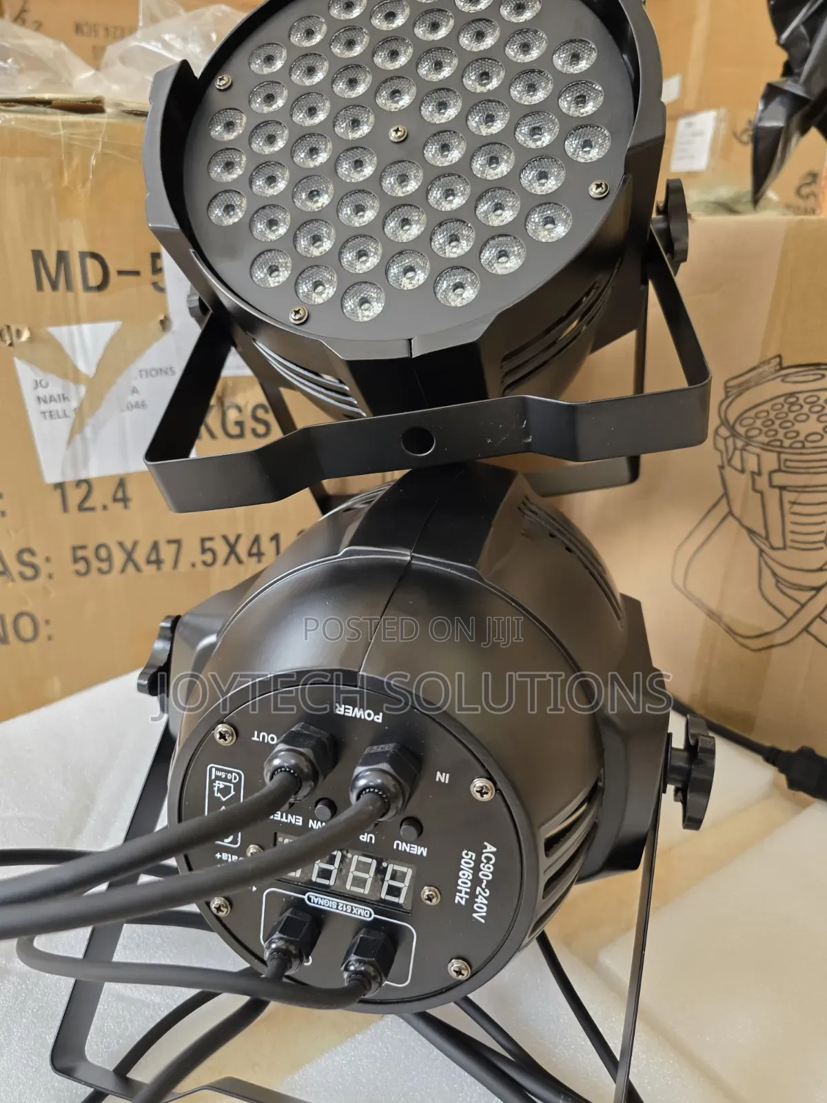 54 Leds Dj Stage Lights Parcans – Sound Activated Party Light