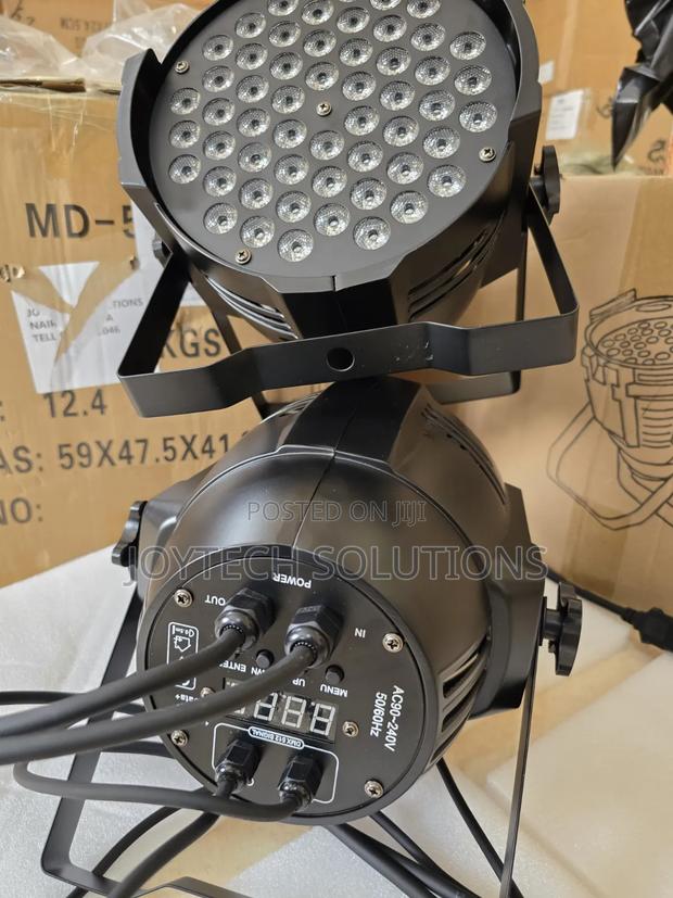 54 Leds Dj Stage Lights Parcans – Sound Activated Party Light