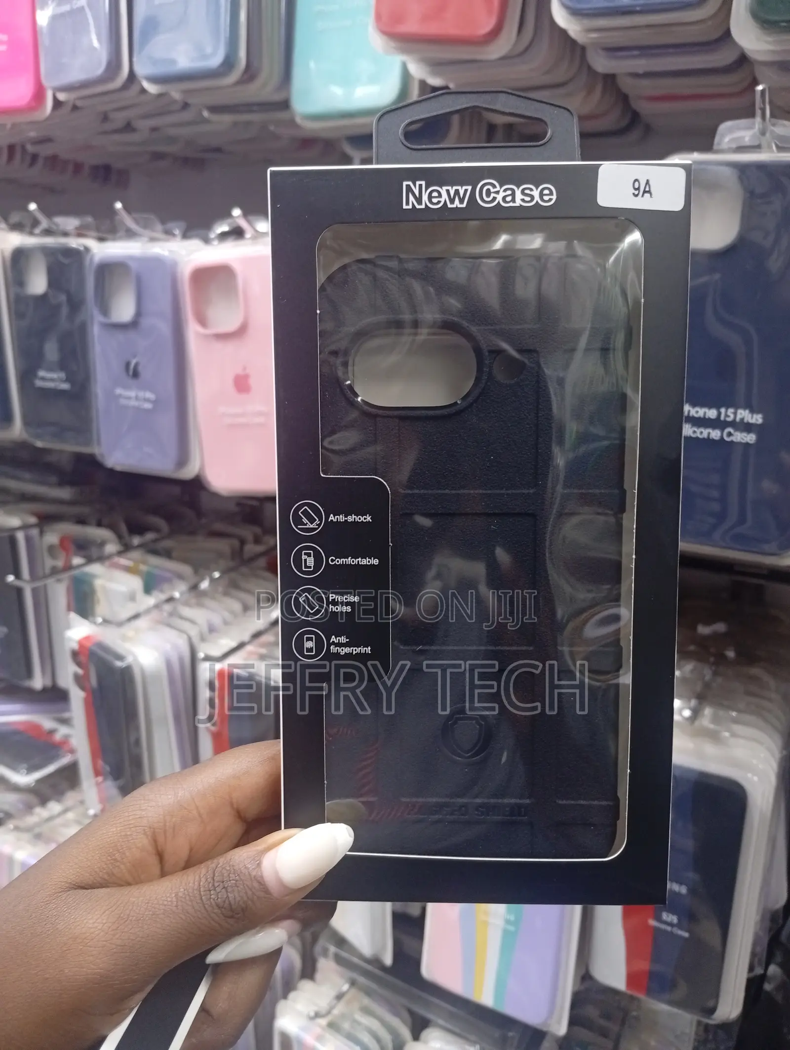 Google Pixel 9a Firm, Anti-Slip Hold Case