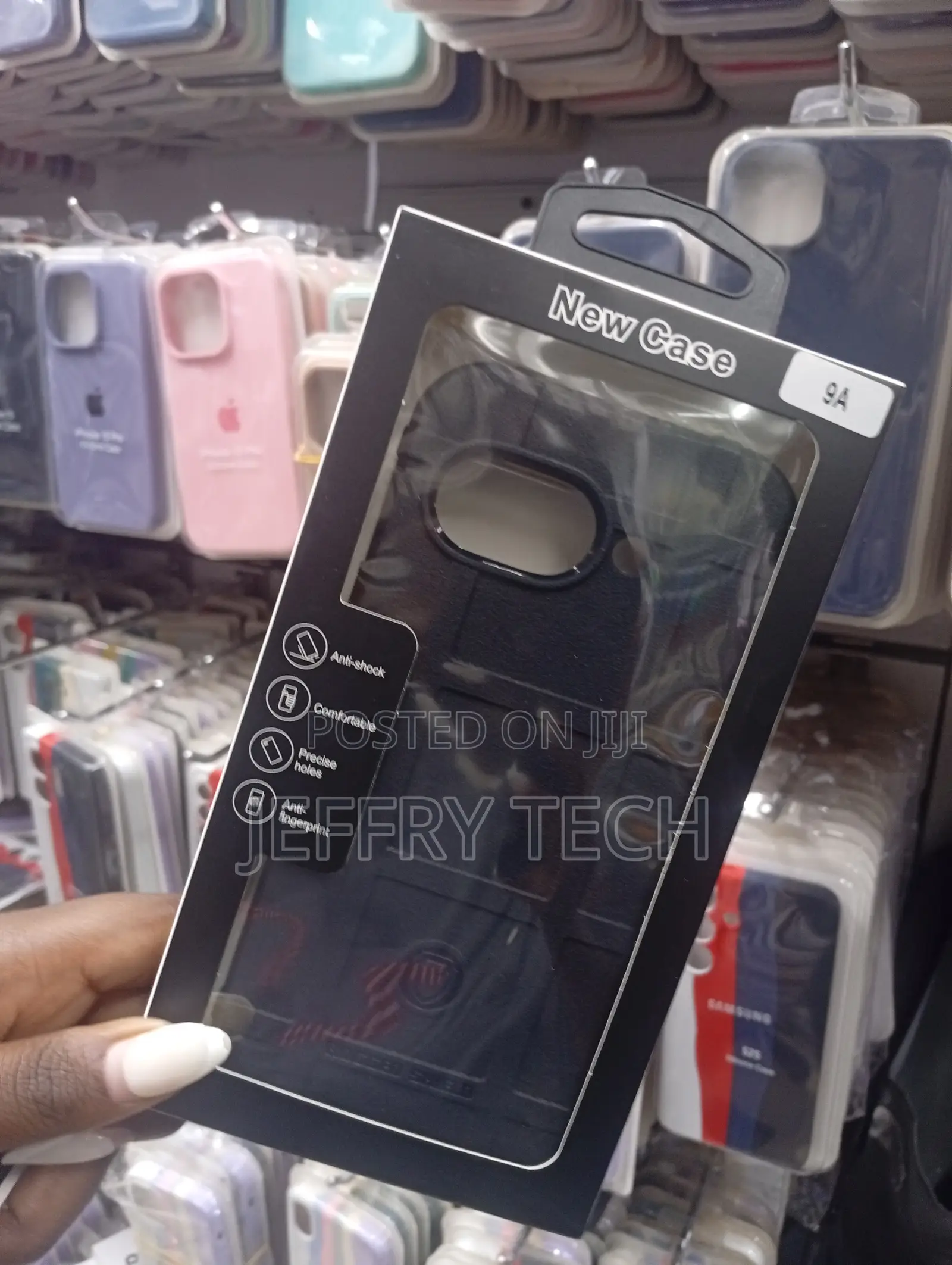 Google Pixel 9a Firm, Anti-Slip Hold Case