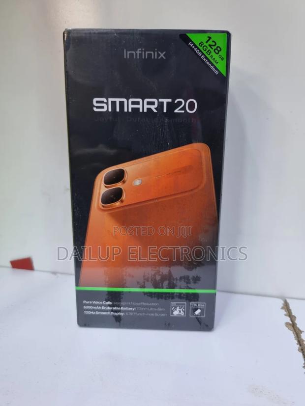 New Infinix Smart 20 128 GB Orange