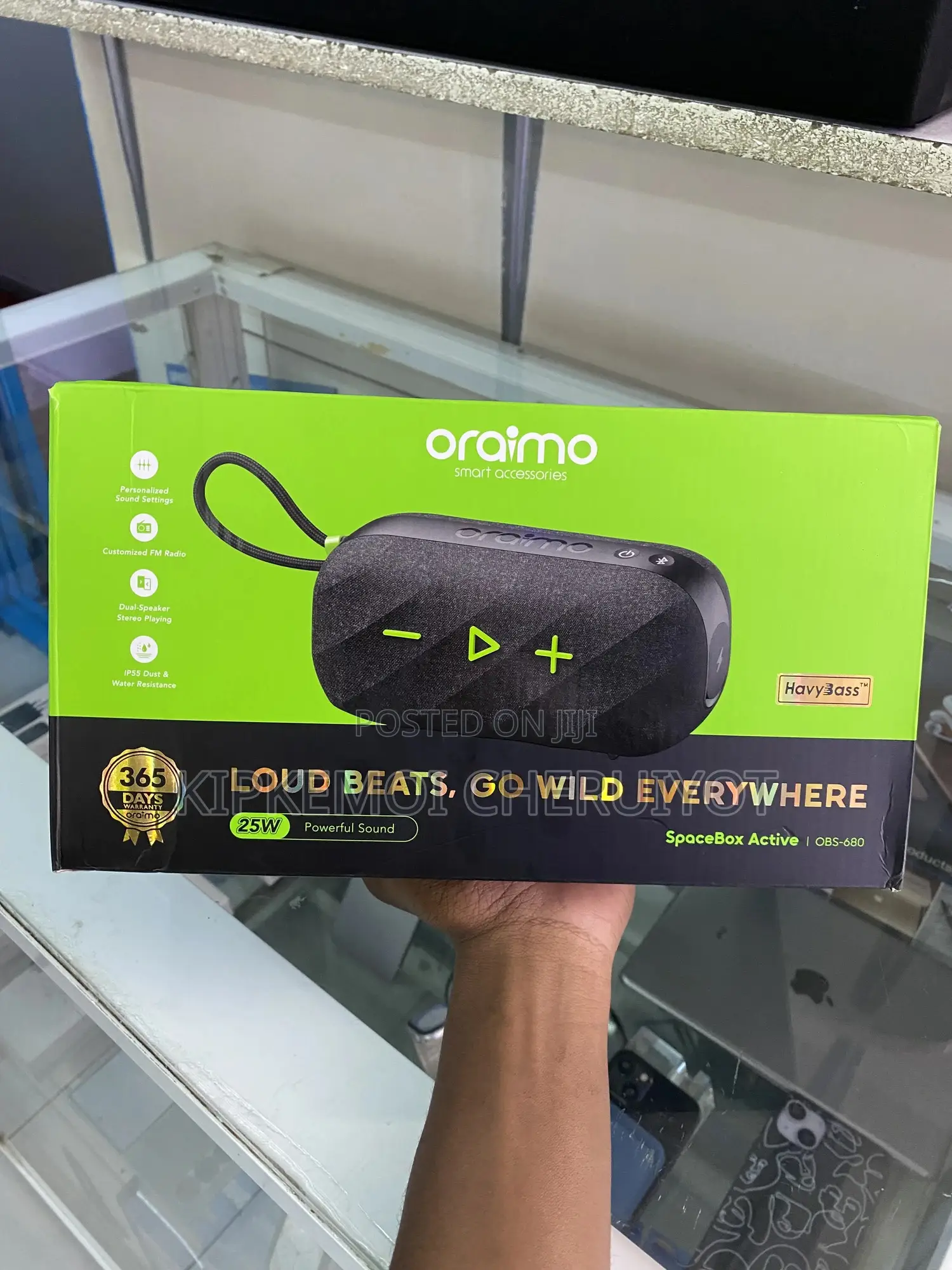 Oraimo Spacebox Active 25w Portable Speaker With Fm Radio