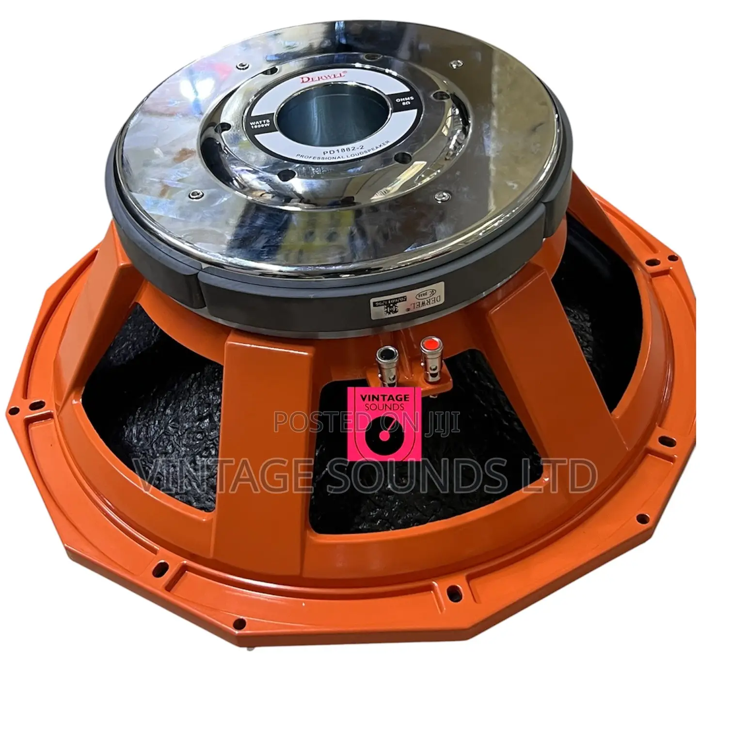Derwel Pd1882: Professional 18" Bass Speaker Powerhouse