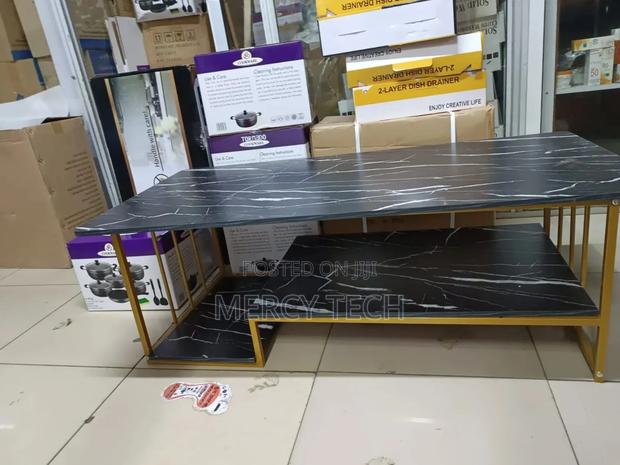 Modern Marble-Effect Coffee Table - main view