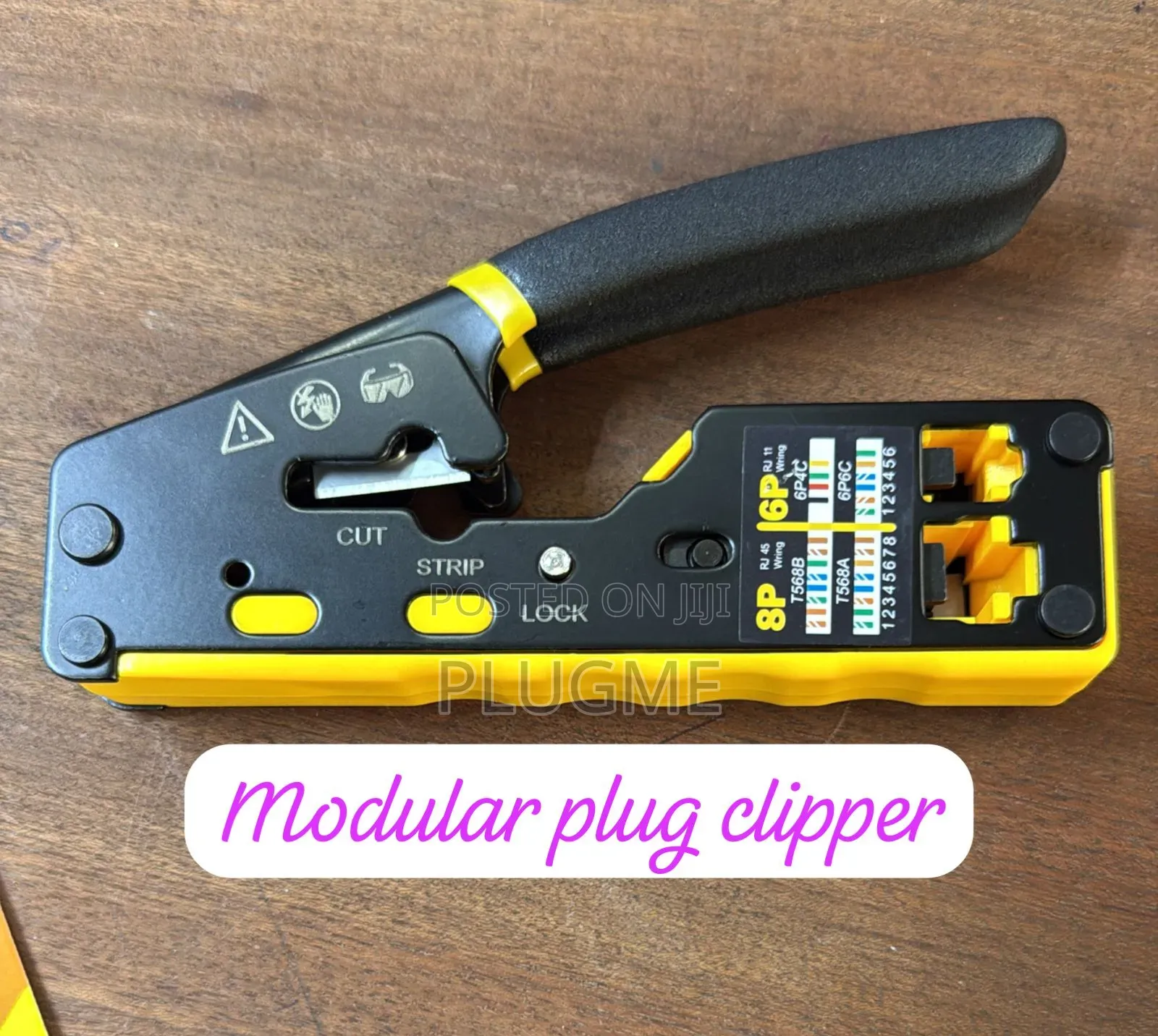 Rj45/Rj 11 Toolkit Pass Through Cat 6 Crimping Tool