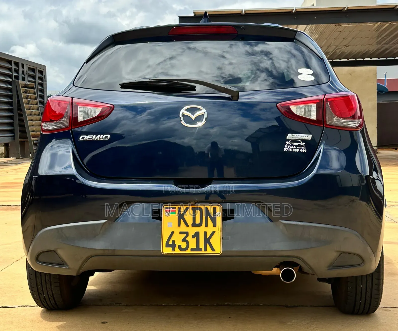 Mazda Demio 2016 Blue