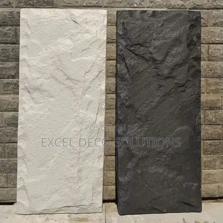 Luxury Pu Stone Panels 120×60cm for Tv Walls Office Branding
