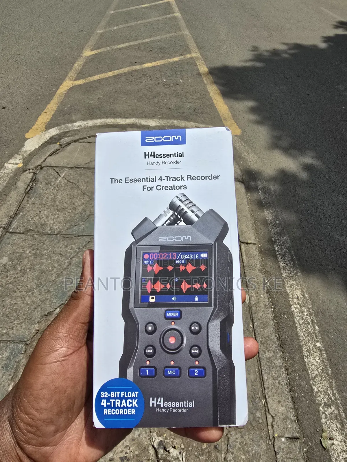 Zoom H4essential 4-Track 32-Bit Float Portable Audio Recorder